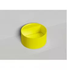 Раковина-чаша Salini S-Stone Armonia Round Top 02 130422TMF 45x45 см, накладная, покраска по RAL матовый полностью