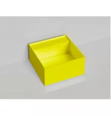 Раковина-чаша Salini S-Stone Armonia Square Top 02 130522TMF 45x45 см, накладная, покраска по RAL матовый полностью