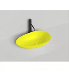 Раковина-чаша Salini S-Sense Paola 1101101GF 58x34,5 см, накладная, покраска по RAL глянец полностью