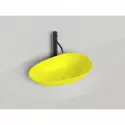 Раковина-чаша Salini S-Stone Paola 1101201SMF 58x34,5 см, накладная, покраска по RAL матовый полностью