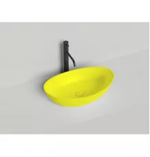 Раковина-чаша Salini S-Sense Noemi 1101103GF 56x34 см, накладная, покраска по RAL глянец полностью