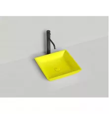 Раковина-чаша Salini S-Sense Callista 04 1101108GF 38x38 см, накладная, покраска по RAL глянец полностью