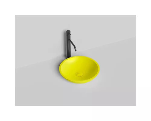 Раковина-чаша Salini S-Sense Callista 05 1101105GF 37x37 см, накладная, покраска по RAL глянец полностью