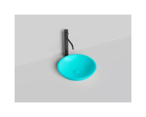 Раковина-чаша Salini S-Sense Callista 05 1101105GF 37x37 см, накладная, покраска по RAL глянец полностью