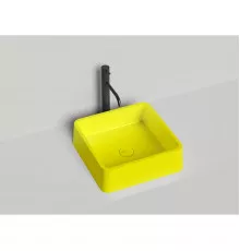 Раковина-чаша Salini S-Stone Gloria 02 1102202MF 41,5x41,5 см, накладная, покраска по RAL матовый полностью