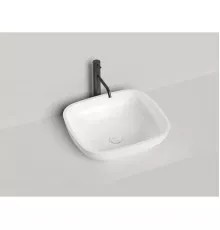 Раковина-чаша Salini S-Sense Gloria 08 1102108G 49,5x44,5 см, накладная, белый глянец