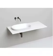 Раковина Salini S-Sense Marea 01 1802101G 64,5x38,7 см, встраиваемая сверху, белый глянец