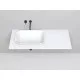 Раковина Salini S-Sense Marea 02 1802102G 59,8x39,8 см, встраиваемая сверху, белый глянец