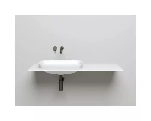 Раковина Salini S-Sense Marea 02 1802102G 59,8x39,8 см, встраиваемая сверху, белый глянец
