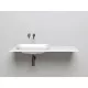 Раковина Salini S-Sense Marea 02 1802102G 59,8x39,8 см, встраиваемая сверху, белый глянец
