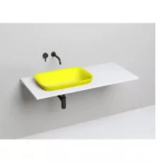 Раковина Salini S-Sense Marea 02 1802102GF 59,8x39,8 см, встраиваемая сверху, покраска по RAL глянец полностью