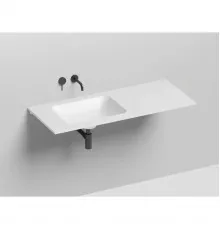 Раковина Salini S-Sense Marea 06 1802106G 55x40 см, встраиваемая снизу, белый глянец