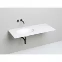 Раковина Salini S-Sense Marea 11 1802111G 55x40 см, встраиваемая снизу, белый глянец