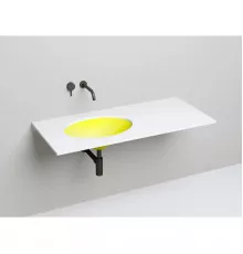 Раковина Salini S-Sense Marea 11 1802111GF 55x40 см, встраиваемая снизу, покраска по RAL глянец полностью