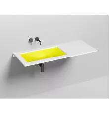 Раковина Salini S-Stone Marea 13 1802213MF 70x40 см, встраиваемая снизу, покраска по RAL матовый полностью