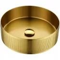 Раковина-чаша AltroBagno Costoso AltroBagnoCostoso001005OrSp 40,2x40,2 см, накладная, золотой матовый