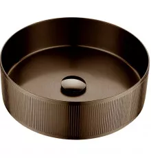 Раковина-чаша AltroBagno Costoso AltroBagnoCostoso001008BrAn 40,2x40,2 см, накладная, состаренная бронза