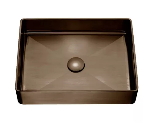 Раковина-чаша AltroBagno Accordo AltroBagnoAccordo001012BrAn 50x40 см, накладная, состаренная бронза
