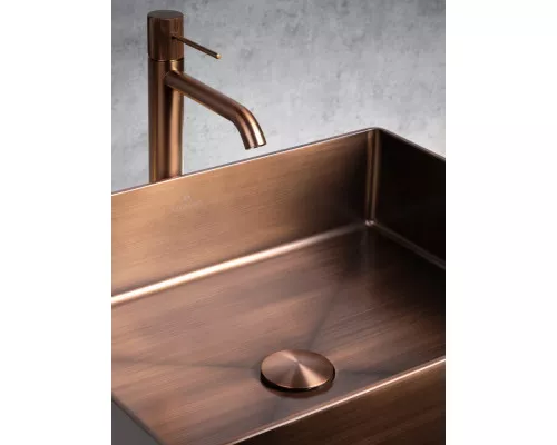 Раковина-чаша AltroBagno Accordo AltroBagnoAccordo001012BrAn 50x40 см, накладная, состаренная бронза