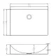 Раковина-чаша AltroBagno Futuro AltroBagnoFuturo001013OrSp 49,6x34,6 см, накладная, золотой матовый