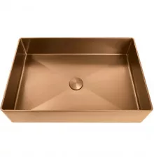 Раковина-чаша AltroBagno Astro AltroBagnoAstro001019RaSp 51x36 см, накладная, медь матовая