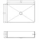Раковина-чаша AltroBagno Solido AltroBagnoSolido001022MtGr 60x40 см, накладная, оружейная сталь
