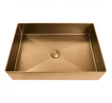 Раковина-чаша AltroBagno Solido AltroBagnoSolido001023RaSp 60x40 см, накладная, медь матовая