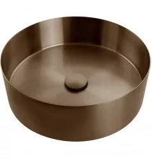 Раковина-чаша AltroBagno Luna AltroBagnoLuna001004BrAn 39,6x39,6 см, накладная, состаренная бронза