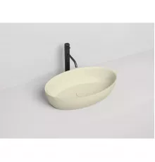 Раковина-чаша Salini S-Stone Alda 01 110621MF1013 58x35 см, накладная, жемчужно-белый матовый