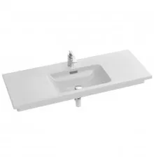 Подвесная раковина столешница для установки на мебель 120х46 см Jacob Delafon Vox EXAB112-Z-00