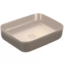 Раковина-чаша Vincea VBS-105MC 50x39 см, накладная, капучино матовый