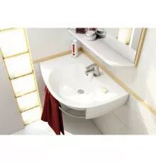 Умывальник 78 см Ravak Rosa Comfort Plus L с полотенцедержателем XJ0L1100000