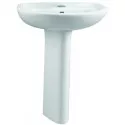 Раковина 60 см с пьедесталом Vitra Arkitekt 9601B003-7650 Раковина 60 см с пьедесталом Vitra Arkitekt 9601B003-7650