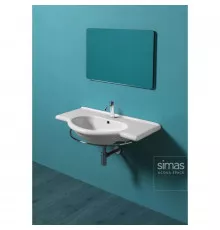 Раковина 90х51 см Simas Lavabi d'arredo Nizza TOP 62 bix1