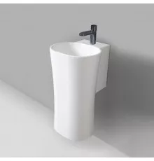 Раковина 35х37 см с одним отверстием под смеситель Azzurra Nativo NAT200/1 bix1