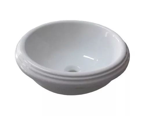 Приобрести Раковина чаша 45х45 см Azzurra Jubilaeum JUB50/APP bi в магазине сантехники Santeh-Crystal.ru