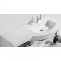Раковина 121х48,5 см BelBagno Prospero PROSPERO-1200-LVB-RIGHT