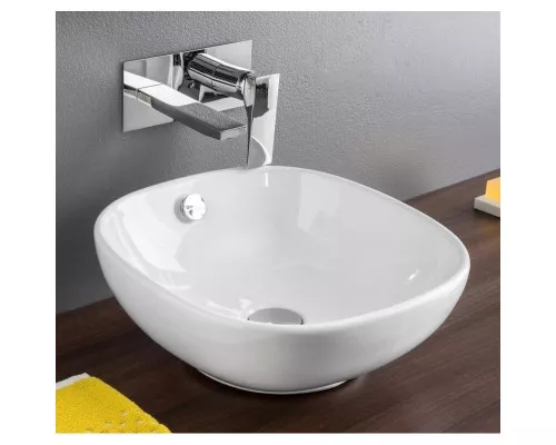 Приобрести Раковина 40х40 см Artceram NF NFL001 01 00 bi в магазине сантехники Santeh-Crystal.ru