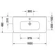 Приобрести Раковина 100х48 см Duravit DuraStyle 2320100000 в магазине сантехники Santeh-Crystal.ru