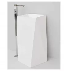 Раковина напольная 52x52 см Artceram Sharp OSL008 01 00 bi