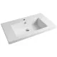 Купить Раковина 86x51 см Artceram Gap GPL003 01 00 bix1 в магазине сантехники Santeh-Crystal.ru
