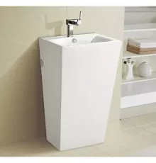 Раковина напольная 51x45 см WeltWasser Gelbach 007GL-WT