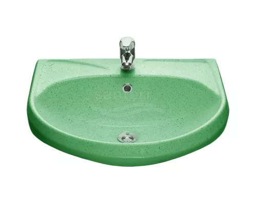 Купить Раковина 57,5х47 см без отверстия под смеситель Santeri West 1.3111.8.S02.01B.0 в магазине сантехники Santeh-Crystal.ru