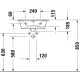 Купить Раковина 53х43 см Duravit Viu 2344530000 в магазине сантехники Santeh-Crystal.ru