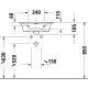 Купить Раковина 53х43 см Duravit Viu 2344530000 в магазине сантехники Santeh-Crystal.ru