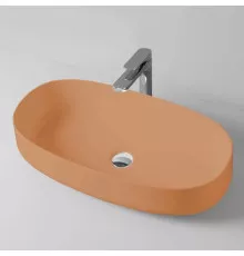 Раковина 68x35 см Artceram Cognac COL005 13 00 orange cameo