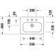 Купить Раковина 55х40 см Duravit DuraStyle 2337550000 в магазине сантехники Santeh-Crystal.ru
