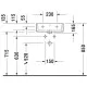 Купить Раковина 45х35 см Duravit Vero Air 0724450000 в магазине сантехники Santeh-Crystal.ru