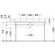 Приобрести Раковина 120х47 см Duravit Vero Air 2350120000 в магазине сантехники Santeh-Crystal.ru