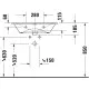 Заказать Раковина 73х49 см Duravit Viu 2344730000 в магазине сантехники Santeh-Crystal.ru